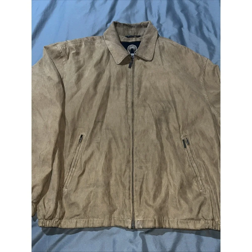 Men's Weatherproof 2XL Relaxed Fit‎ Faux Suede Jacket Broken In See All Pictures